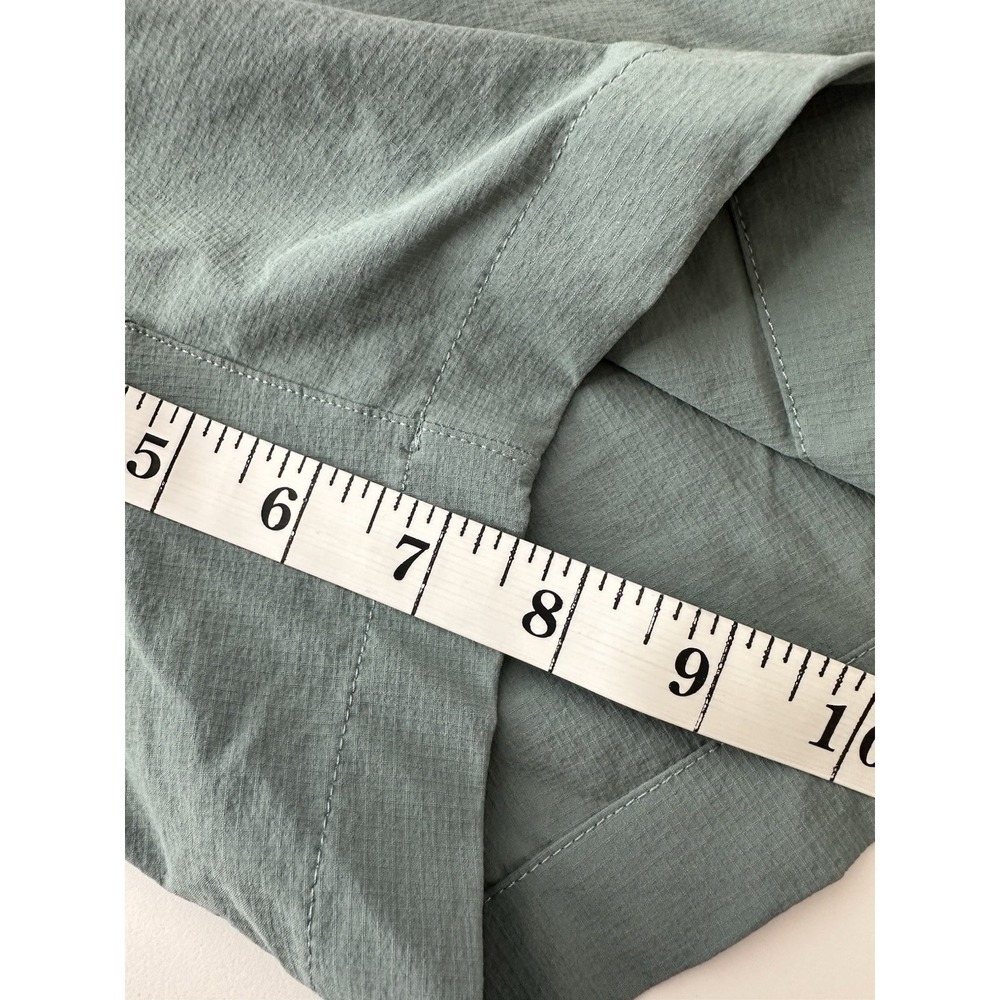 Lululemon Shorts Bowline Mens Small Stretch Gray Sage Atheisure Workout Pockets - Picture 8 of 8